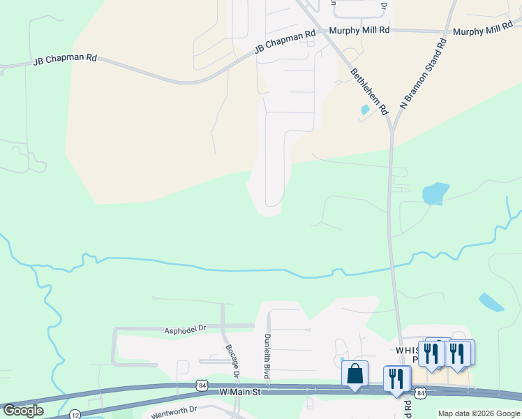 map of restaurants, bars, coffee shops, grocery stores, and more near 205 Pleasant Valley Drive in Midland City