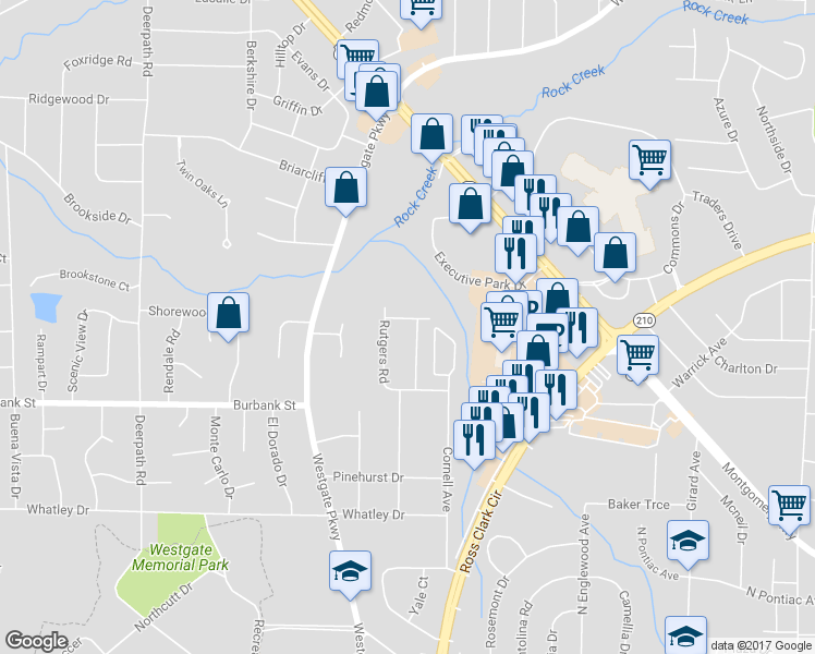 map of restaurants, bars, coffee shops, grocery stores, and more near 1211 Dartmouth Drive in Dothan