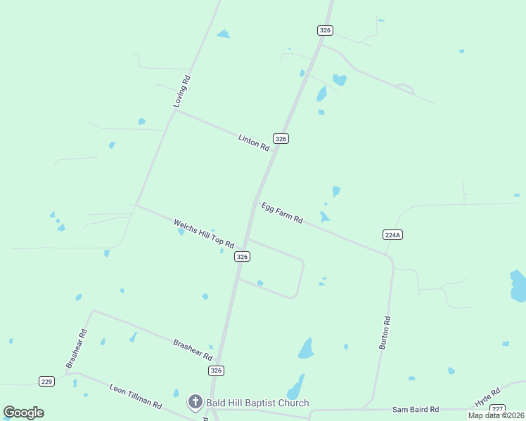 map of restaurants, bars, coffee shops, grocery stores, and more near 7779-7845 Farm to Market Road 326 in Lufkin