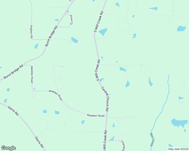 map of restaurants, bars, coffee shops, grocery stores, and more near 441 South Mill Creek Road in Purvis
