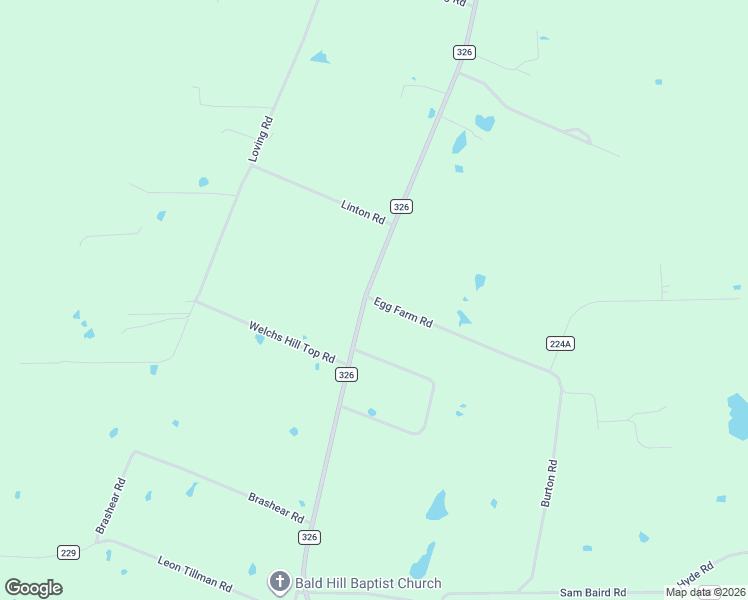 map of restaurants, bars, coffee shops, grocery stores, and more near 7779-7845 Farm to Market Road 326 in Lufkin