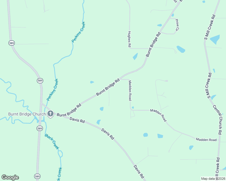 map of restaurants, bars, coffee shops, grocery stores, and more near 17 Pine Crest Road in Purvis