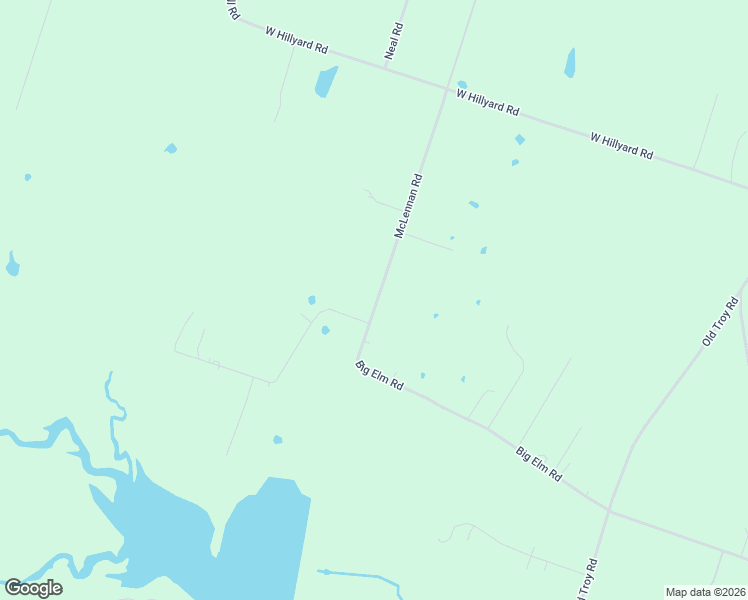 map of restaurants, bars, coffee shops, grocery stores, and more near 16067 McLennan Road in Troy