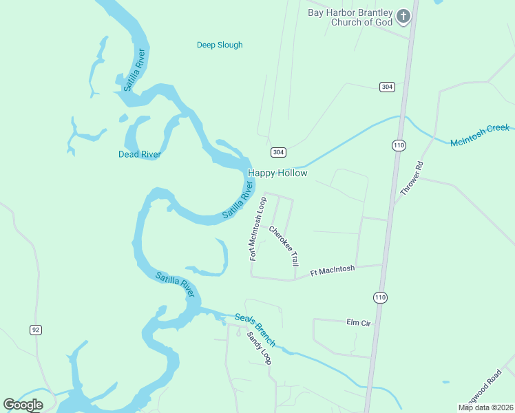 map of restaurants, bars, coffee shops, grocery stores, and more near 751 Fort McIntosh Loop in Hortense