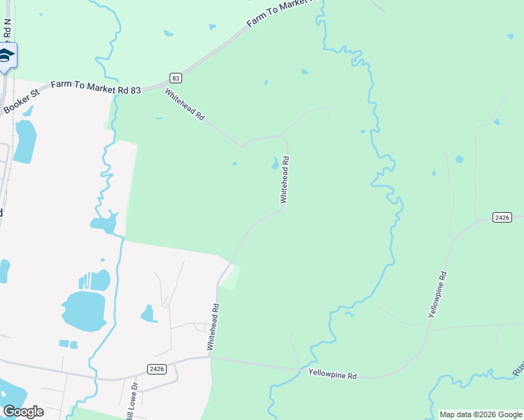 map of restaurants, bars, coffee shops, grocery stores, and more near 860 Whitehead Road in Pineland