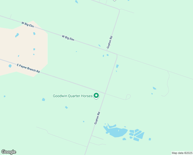 map of restaurants, bars, coffee shops, grocery stores, and more near 15151 Guyton Road in Moody