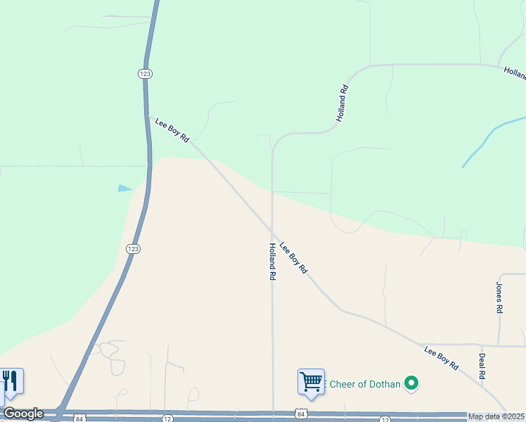 map of restaurants, bars, coffee shops, grocery stores, and more near 2963 Holland Road in Newton