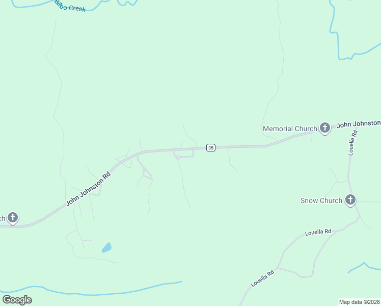 map of restaurants, bars, coffee shops, grocery stores, and more near 20 County Road 35 in McIntosh