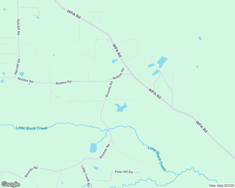 map of restaurants, bars, coffee shops, grocery stores, and more near 24 Bounds Road in Sumrall