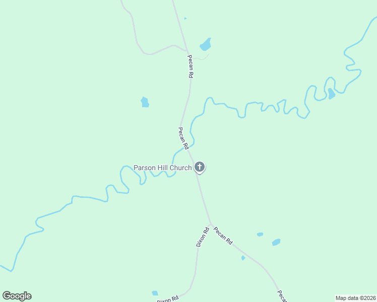 map of restaurants, bars, coffee shops, grocery stores, and more near Pecan Road in Amite County