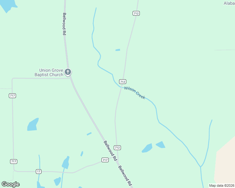 map of restaurants, bars, coffee shops, grocery stores, and more near 959-2177 County Road 712 in Enterprise