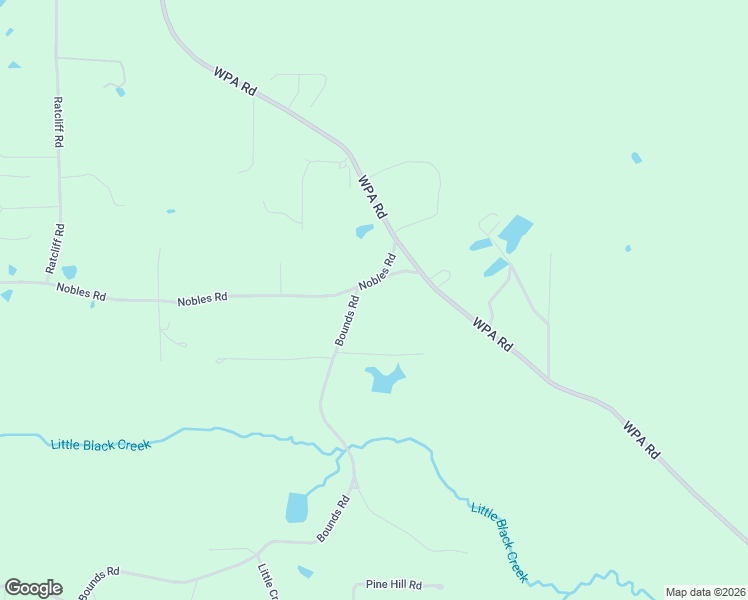 map of restaurants, bars, coffee shops, grocery stores, and more near 24 Bounds Road in Sumrall