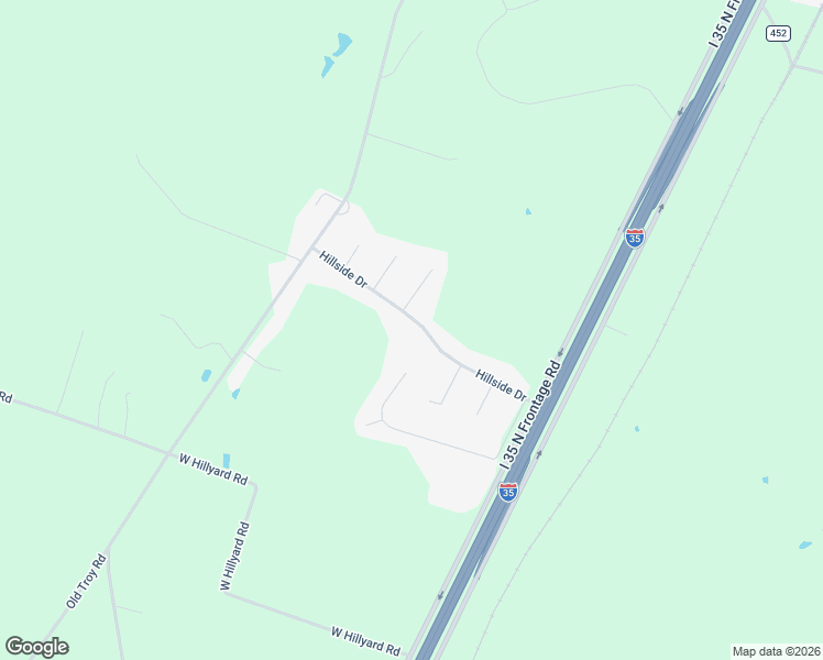 map of restaurants, bars, coffee shops, grocery stores, and more near 142 Hillside Drive in Troy