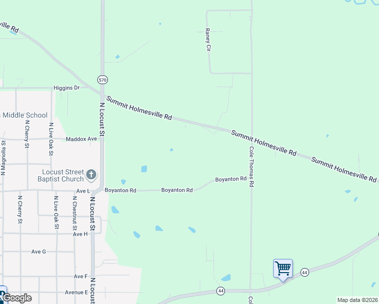 map of restaurants, bars, coffee shops, grocery stores, and more near 2104 Summit Holmesville Road in McComb