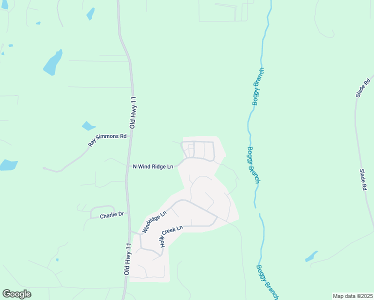 map of restaurants, bars, coffee shops, grocery stores, and more near 150 North Wind Ridge Lane in Purvis