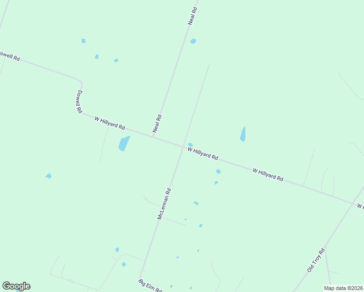 map of restaurants, bars, coffee shops, grocery stores, and more near 2180 West Hillyard Road in Troy