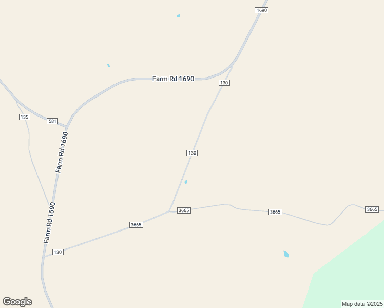 map of restaurants, bars, coffee shops, grocery stores, and more near County Road 3665 in Lampasas