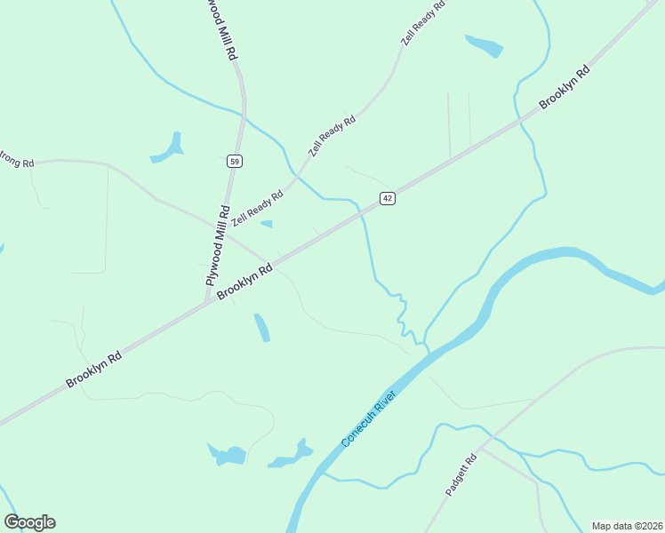 map of restaurants, bars, coffee shops, grocery stores, and more near 6592 Brooklyn Road in Andalusia