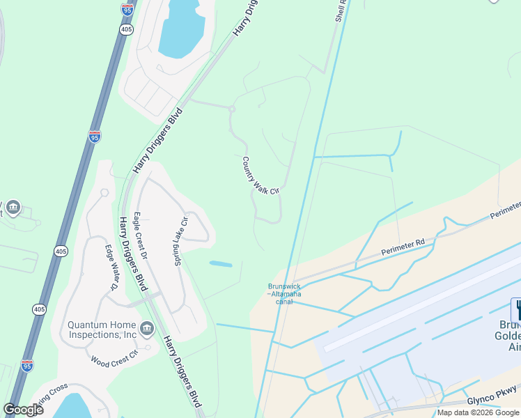 map of restaurants, bars, coffee shops, grocery stores, and more near 246 Country Walk Circle in Brunswick