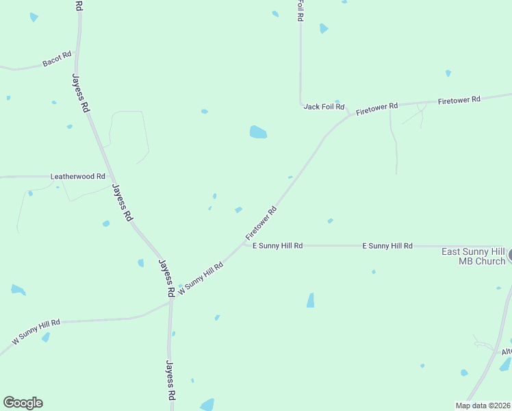 map of restaurants, bars, coffee shops, grocery stores, and more near 459 Firetower Road in Tylertown