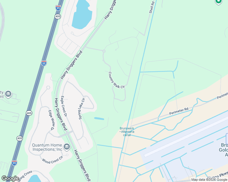 map of restaurants, bars, coffee shops, grocery stores, and more near 246 Country Walk Circle in Brunswick