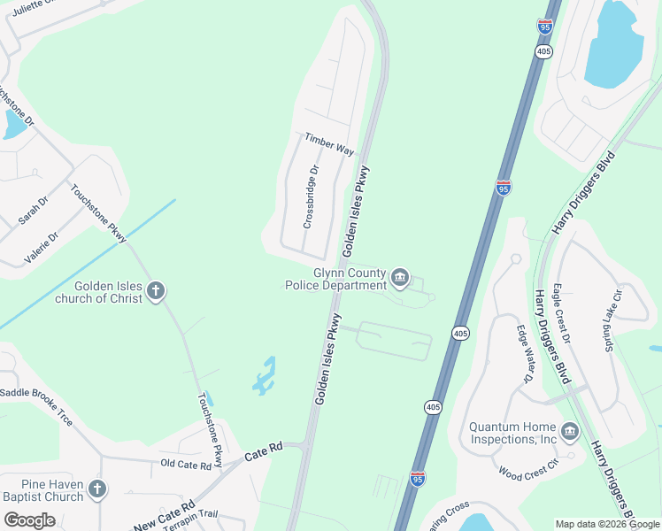 map of restaurants, bars, coffee shops, grocery stores, and more near 138 Timber Ridge Drive in Brunswick