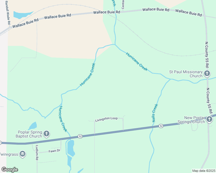 map of restaurants, bars, coffee shops, grocery stores, and more near Livingston Loop in Webb