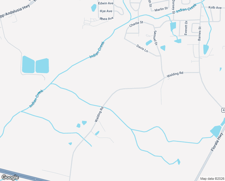 map of restaurants, bars, coffee shops, grocery stores, and more near 405 Walding Road in Opp