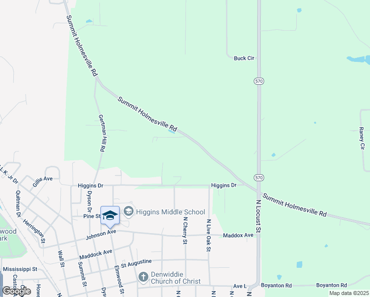 map of restaurants, bars, coffee shops, grocery stores, and more near 1139 Summit Holmesville Road in McComb