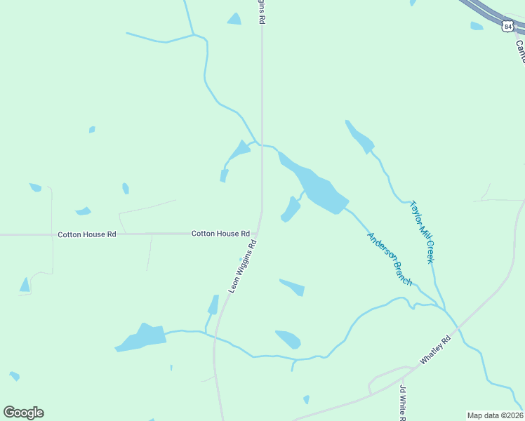 map of restaurants, bars, coffee shops, grocery stores, and more near Leon Wiggins Road in Covington County