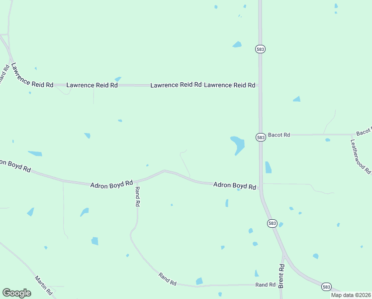 map of restaurants, bars, coffee shops, grocery stores, and more near 37 Adron Boyd Road in Tylertown