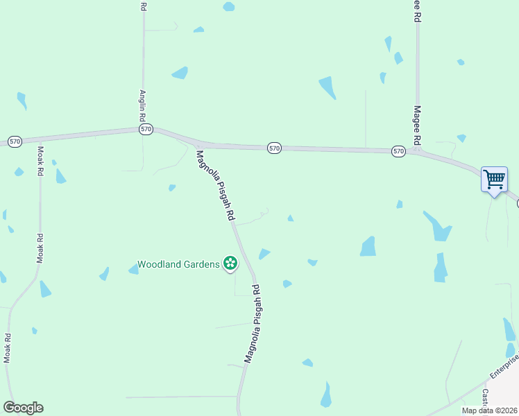 map of restaurants, bars, coffee shops, grocery stores, and more near 2116 Highway 570 in Summit