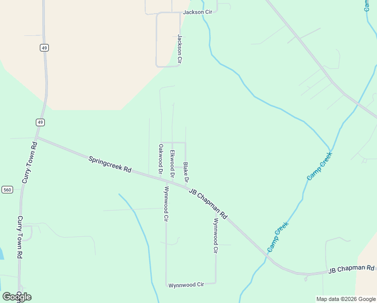 map of restaurants, bars, coffee shops, grocery stores, and more near 182 Blake Drive in Midland City