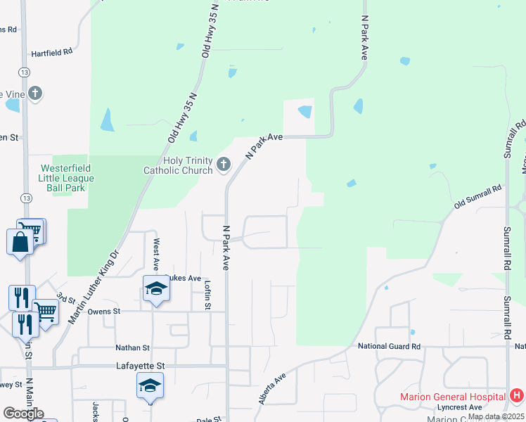 map of restaurants, bars, coffee shops, grocery stores, and more near 1009 Pinehurst Drive in Columbia