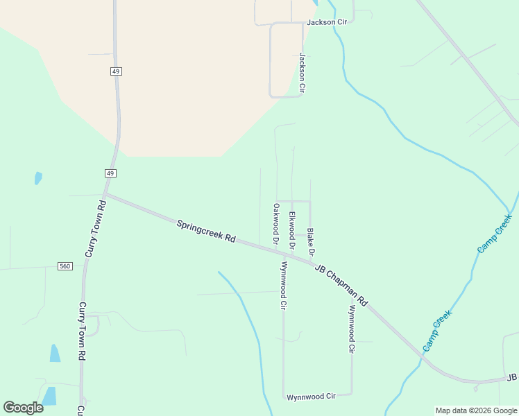 map of restaurants, bars, coffee shops, grocery stores, and more near 10 Dogwood Street in Midland City