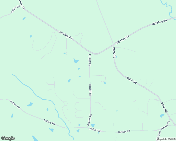 map of restaurants, bars, coffee shops, grocery stores, and more near 135 Ratcliff Road in Sumrall