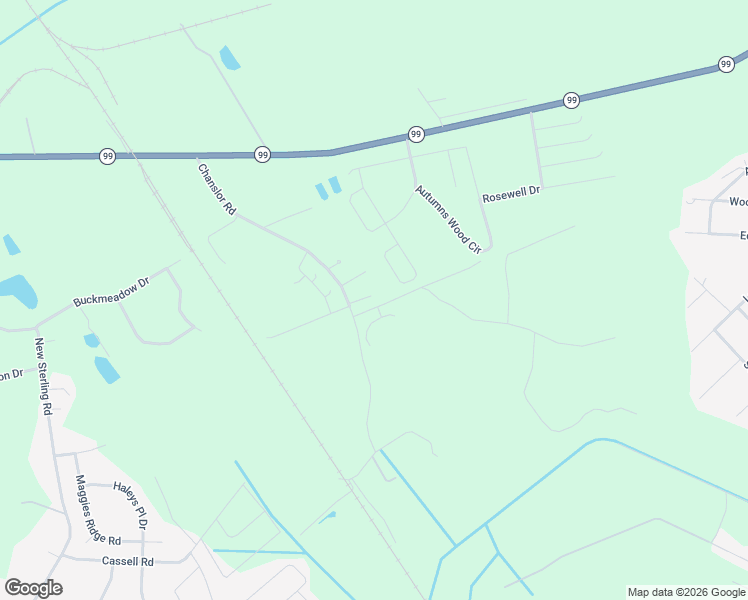 map of restaurants, bars, coffee shops, grocery stores, and more near 405 Chanslor Road in Brunswick