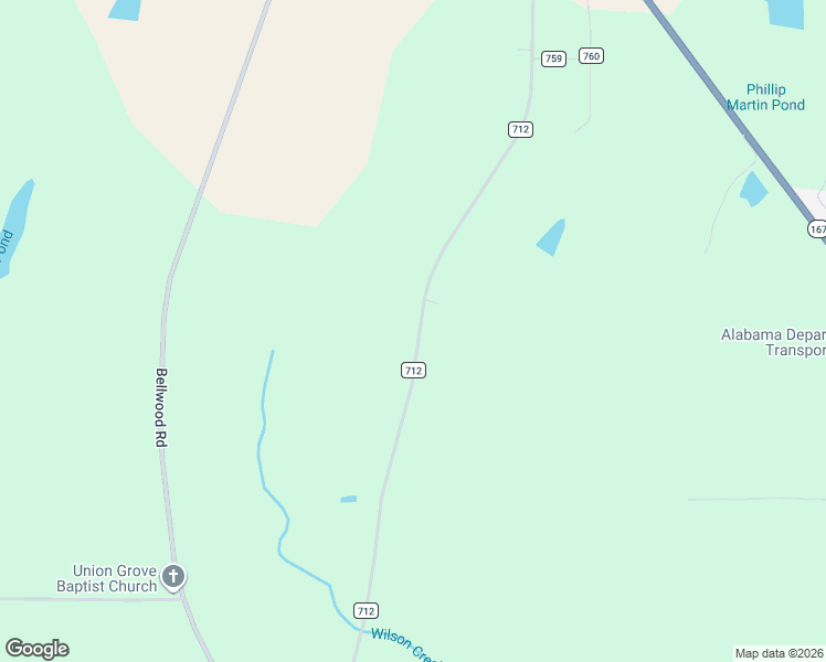 map of restaurants, bars, coffee shops, grocery stores, and more near 1292 County Road 712 in Enterprise