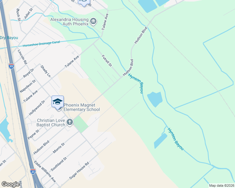 map of restaurants, bars, coffee shops, grocery stores, and more near in Alexandria