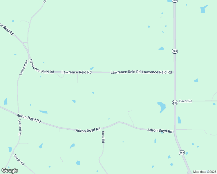 map of restaurants, bars, coffee shops, grocery stores, and more near 60 Lawrence Reid Road in Tylertown