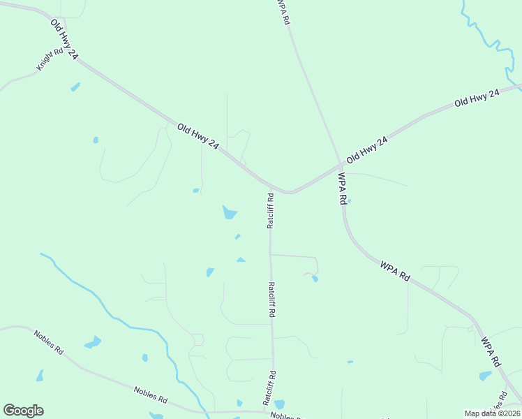 map of restaurants, bars, coffee shops, grocery stores, and more near 135 Ratcliff Road in Sumrall