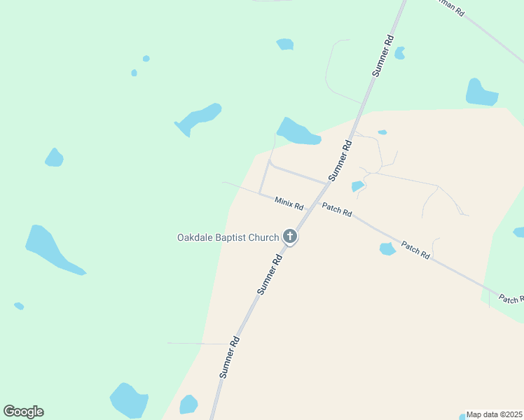 map of restaurants, bars, coffee shops, grocery stores, and more near 215 Minix Road in Moultrie