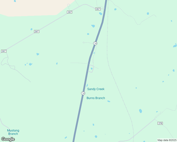 map of restaurants, bars, coffee shops, grocery stores, and more near Texas 14 in Kosse