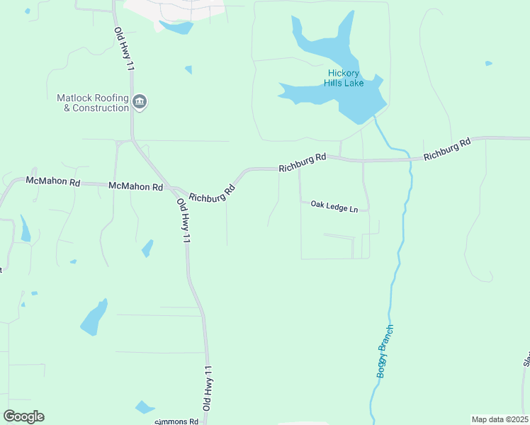 map of restaurants, bars, coffee shops, grocery stores, and more near 11 Pin Oak Lane in Purvis