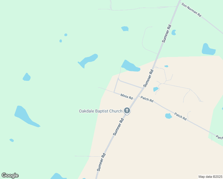 map of restaurants, bars, coffee shops, grocery stores, and more near 215 Minix Road in Moultrie