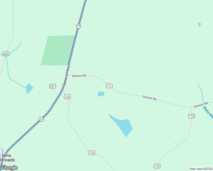 map of restaurants, bars, coffee shops, grocery stores, and more near 120 County Road 711 in Enterprise