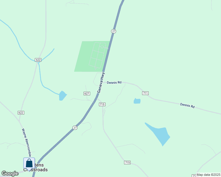 map of restaurants, bars, coffee shops, grocery stores, and more near 26 County Road 711 in Enterprise