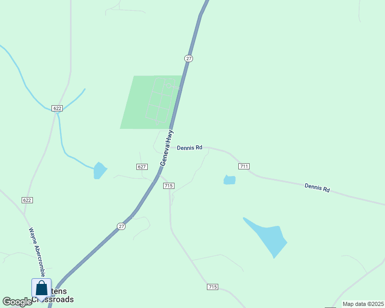 map of restaurants, bars, coffee shops, grocery stores, and more near 26 County Road 711 in Enterprise
