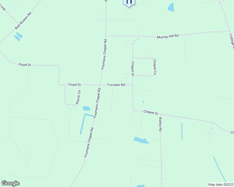 map of restaurants, bars, coffee shops, grocery stores, and more near 6208 Fox Run Circle in Blackshear