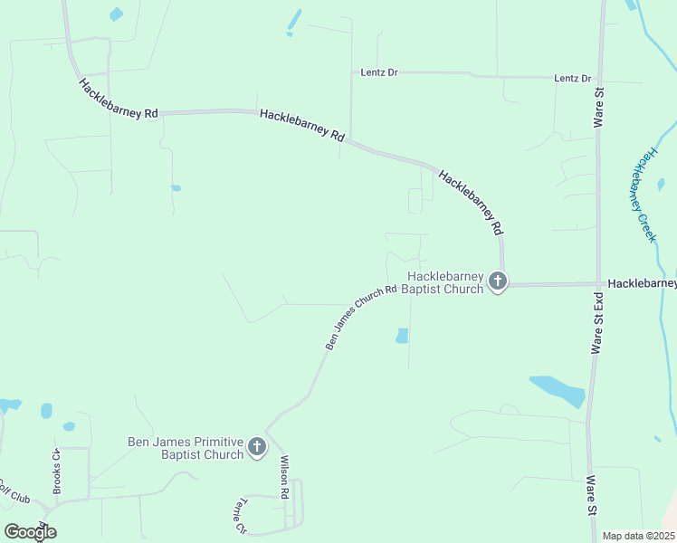map of restaurants, bars, coffee shops, grocery stores, and more near 1838 Dean Lane in Blackshear